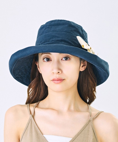 CA4LA（カシラ） 帽子 ハット LAUNDRY RIBBON M3 レディース