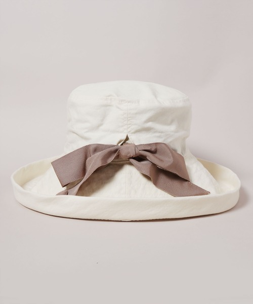 CA4LA（カシラ） 帽子 ハット LAUNDRY RIBBON M3 レディース