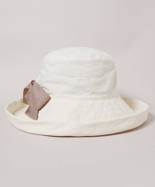 CA4LA（カシラ） 帽子 ハット LAUNDRY RIBBON M3 レディース