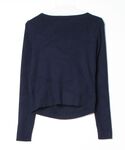 「titivate」 長袖ニット M ネイビー...の詳細画像1