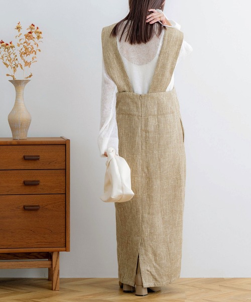 「NOAHL」 スカート M ベージュ レディース_画像6