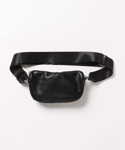 「CONVERSE」 ウエストバッグ FREE シルバー レディース_画像2