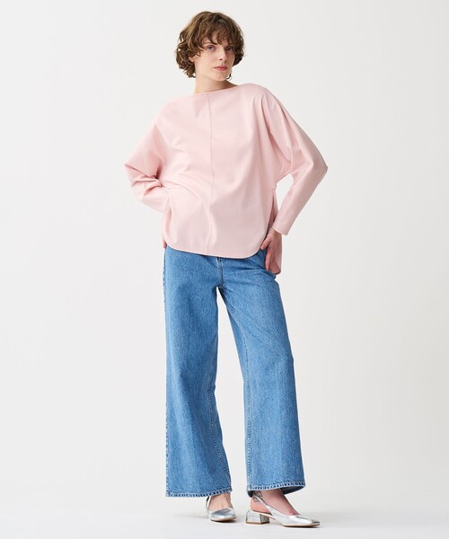 「uncrave」 長袖カットソー F ピンク レディース_画像9