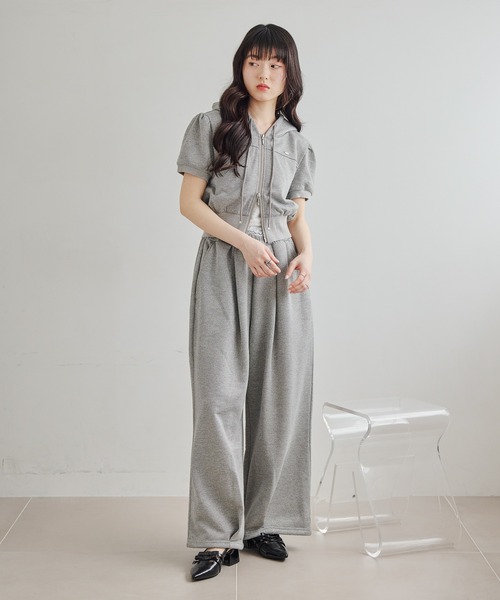 Heather（ヘザー） ワイドパンツ スウェットパンツ ジャージ 「UV