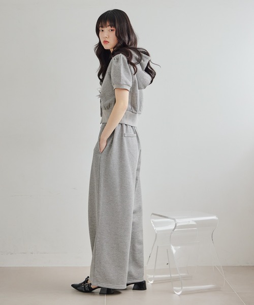 Heather（ヘザー） ワイドパンツ スウェットパンツ ジャージ 「UV