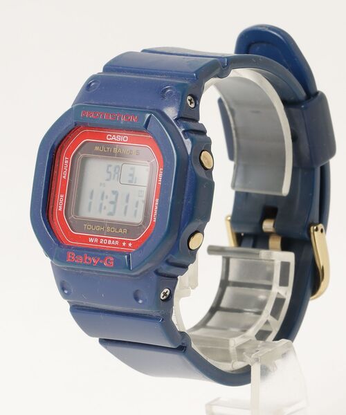 BABY-G」 デジタル腕時計 - ブルー レディース BABY-G WEB限定モデル 