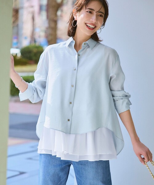 ブラウス シャツ シアータンブラー レディース : ZOZOTOWN Yahoo!店