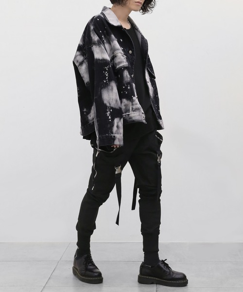 「minsobi」 デニムジャケット FREE ブラック メンズ_画像6