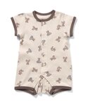 ベビー服 ロンパース バラエティ総柄ワッフルロンパスの詳細画像2