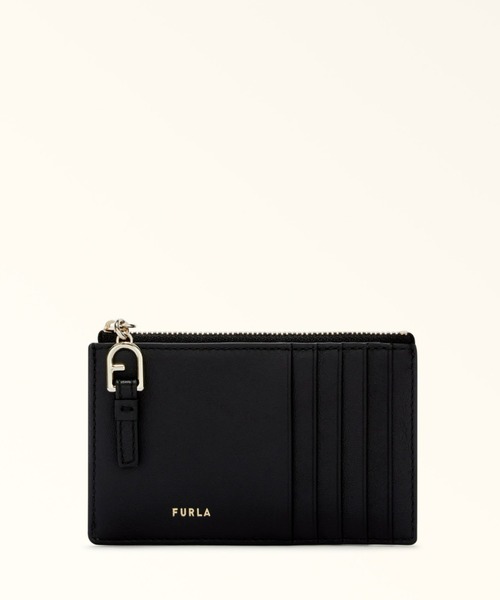 「FURLA」 カードケース ONE SIZE ブラック レディース