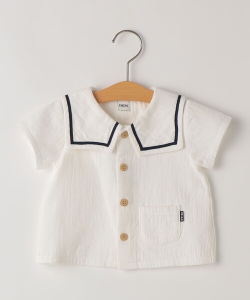 ベビー服 ロンパース SHIPS KIDS:70〜80cm / セーラー セットアップの画像