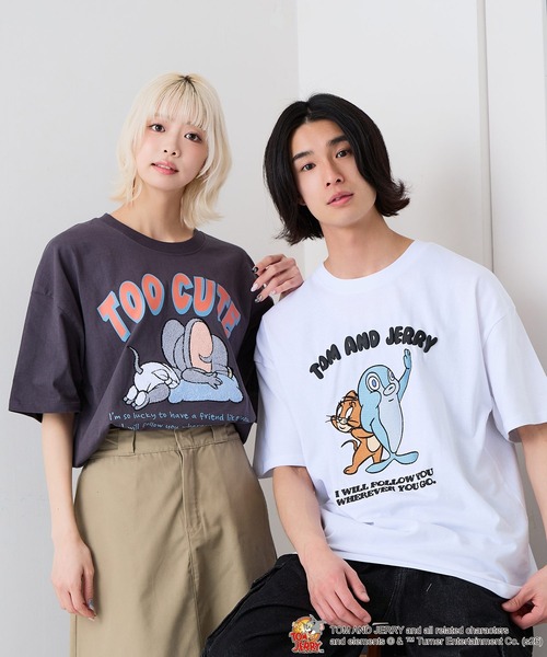 tシャツ 「TOM and JERRY/トムとジェリー」オリジナルデザインTシャツ