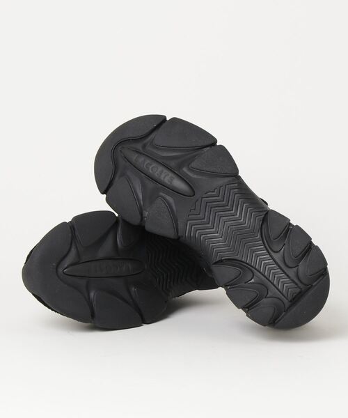 「LACOSTE」 ローカットスニーカー US6 ネイビー メンズ_画像3