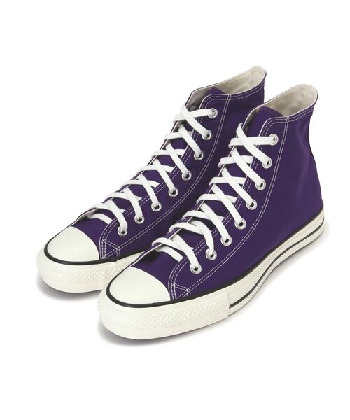 CONVERSE（コンバース） ハイカットスニーカー 9.5 パープル メンズ
