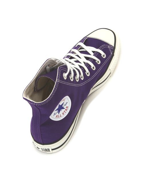 Converse ハイカットスニーカー ブラック/パープル CONVERSE（コンバース） ハイカットスニーカー 9.5 パープル メンズ