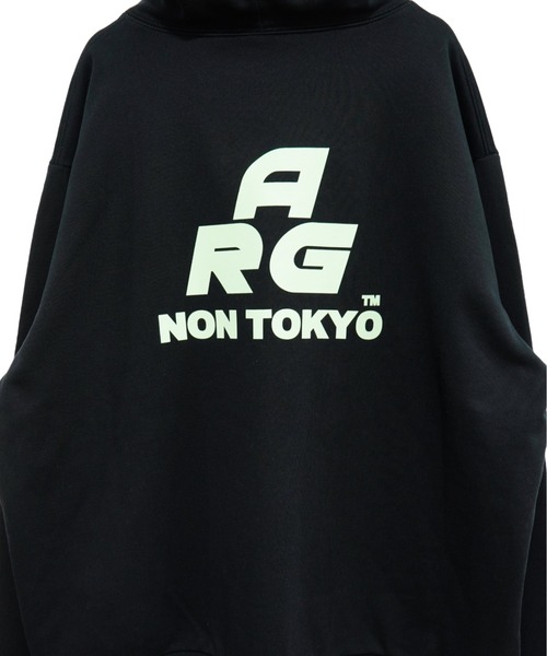 「NON TOKYO」 プルオーバーパーカー FREE ブラウン レディース_画像9