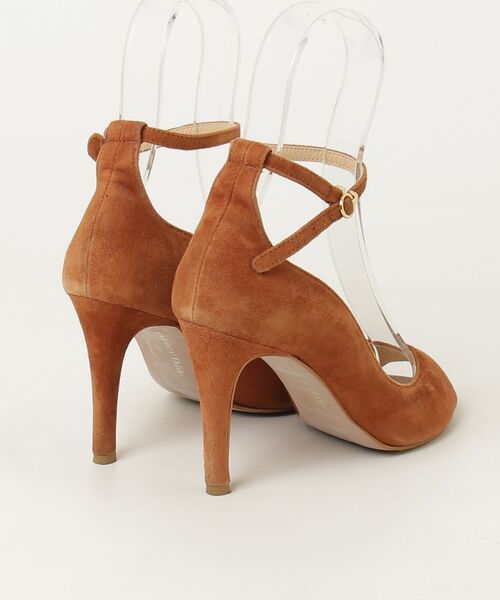 「ODETTE E ODILE」 ヒールサンダル 22cm ブラウン レディース_画像2