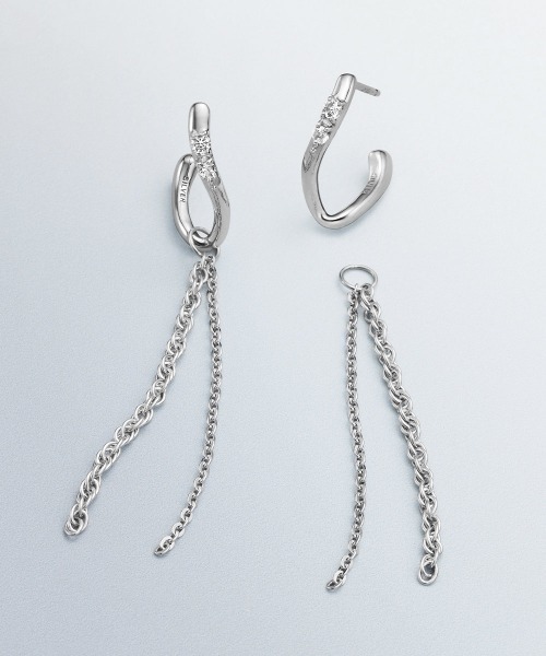 4℃（ヨンドシー） ピアス 「Spring Summer Collection」 シルバー