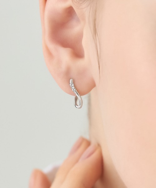 4℃（ヨンドシー） ピアス 「Spring Summer Collection」 シルバー 