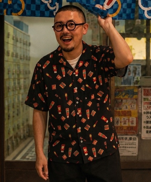 ZIP FIVE（ジップ ファイブ） アロハシャツ シャツ 半袖 オープン