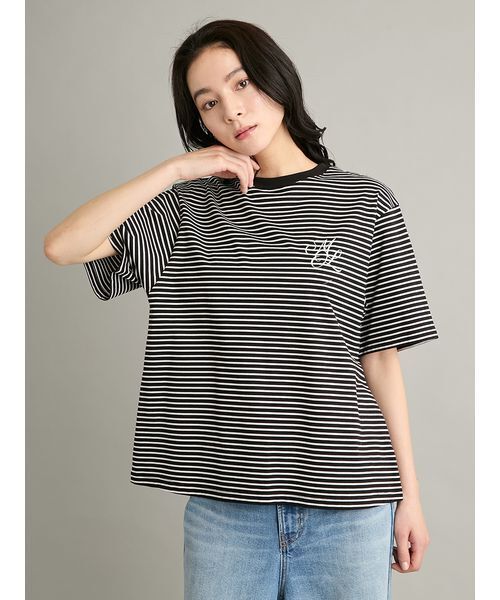 Mila Owen（ミラオーウェン） tシャツ 半袖 「接触冷感」ハイライン