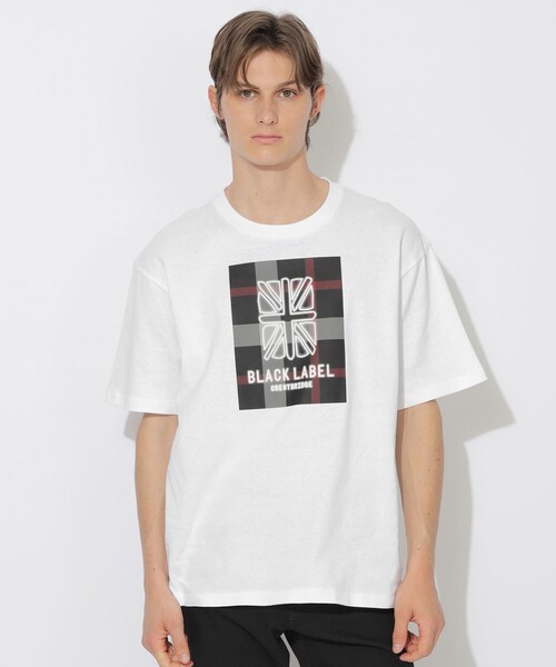 ブラー blur ユニオンジャック 2015年ツアーTシャツ BLACK LABEL CRESTBRIDGE（ブラックレーベル クレストブリッジ） t