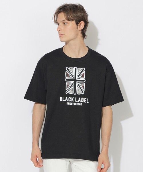 ブラー blur ユニオンジャック 2015年ツアーTシャツ BLACK LABEL CRESTBRIDGE（ブラックレーベル クレストブリッジ） t