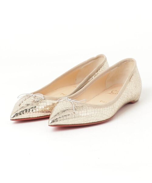 Christian Louboutin（クリスチャンルブタン） フラットパンプス 36