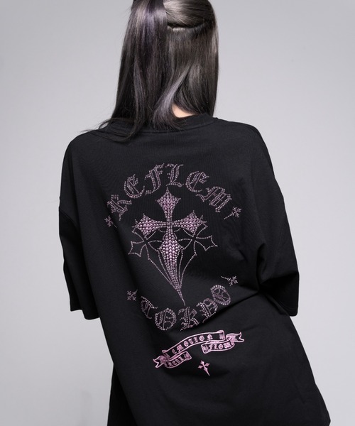 REFLEM（レフレム） tシャツ 半袖 「REFLEM/レフレム」クロスライン