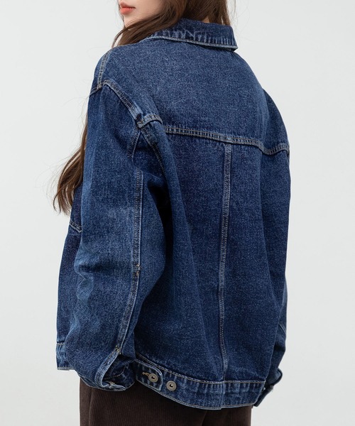 DAY CLOSET デニムジャケット M ブルー レディース : ZOZOTOWN Yahoo 