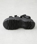 「Teva」 フラットサンダル 23 ブラック...の詳細画像5
