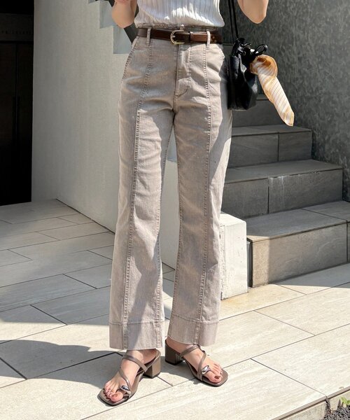 「Jena espace merveilleux」 デニムパンツ FREE グレー レディース_画像4