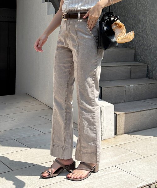「Jena espace merveilleux」 デニムパンツ FREE グレー レディース_画像5