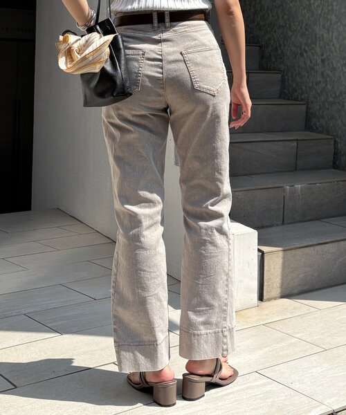 「Jena espace merveilleux」 デニムパンツ FREE グレー レディース_画像6