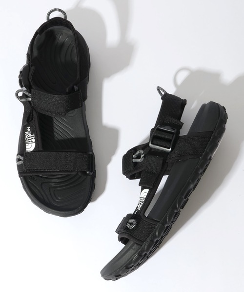 【美品】THE NORTH FACE スポーツサンダル 23cm ブラック THE NORTH FACE（ザ ノースフェイス） スポーツサンダル ノース