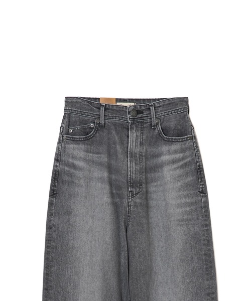 【美品】yanuk JOAN Loose Straight デニム 24 グレー YANUK（ヤヌーク） ジーンズ デニム デニムパンツ ルーズストレート