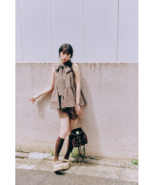 【リリーブラウン】フェザー裾ウールショートパンツ サイズ:1 LILY BROWN（リリーブラウン） パンツ ショートパンツ レディース