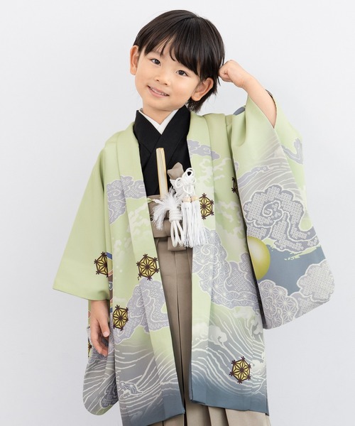 SOUBIEN（創美苑） 着物 七五三着物セット 5歳 男の子 フルセット