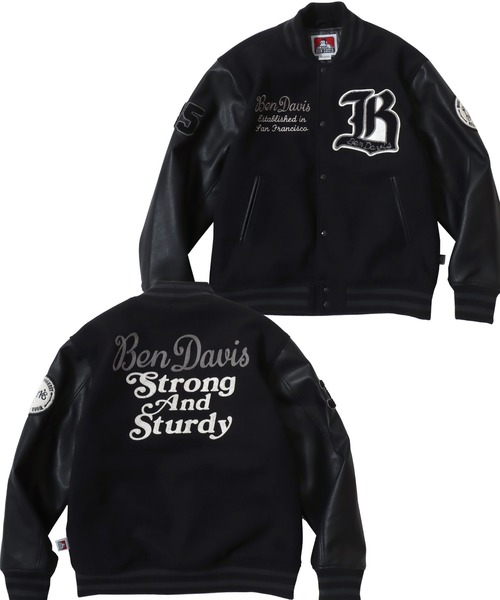 BEN DAVIS（ベンデイビス） スタジャン BD STADIUM JACKET/オーバー