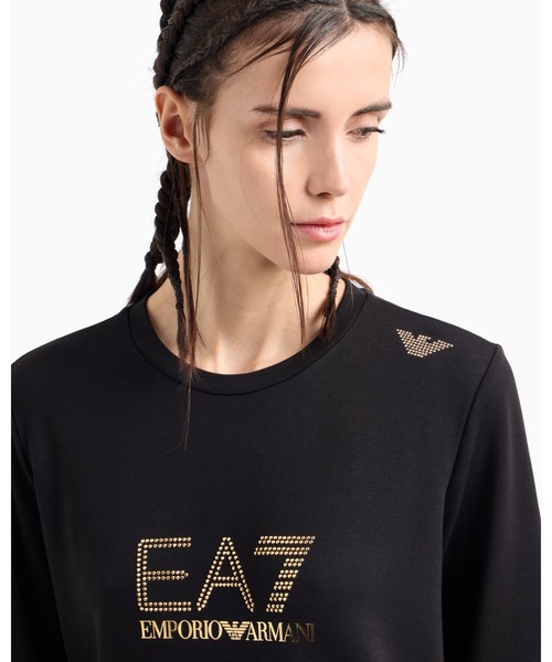 エンポリオアルマーニ☆新品☆ EA7 レディース 長袖 トレーナー/Tシャツ EA7 tシャツ 「エンポリオ アルマーニ EA7」TRAIN EVOLUTION