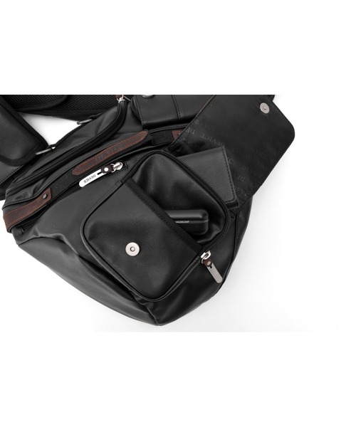 DEVICE（デバイス） ウエストポーチ DEVICE gear 本革トライアングル