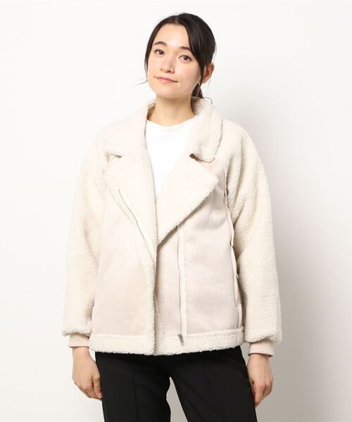 STYLEBLOCK（スタイルブロック） レザージャケット ライダース ボア