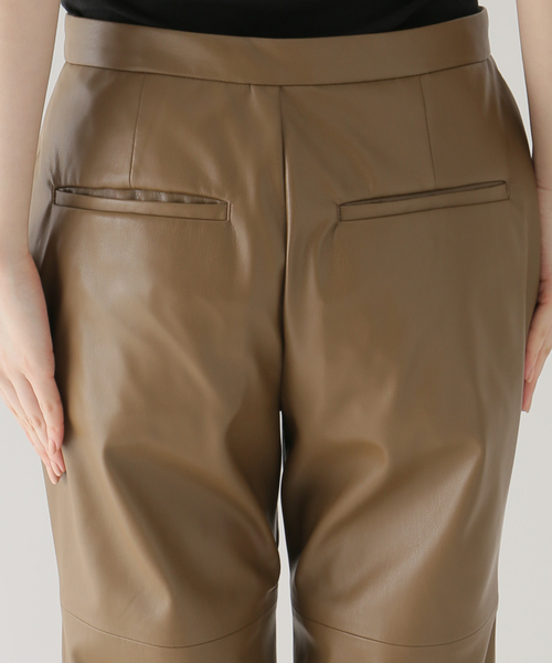 パンツ 【R'IAM】フェイクレザーパンツ◇ :62314280:ZOZOTOWN Yahoo!店 お手頃な価格で購入 Plage 【R’IAM】フェイクレザーパンツ カジュアルパンツ