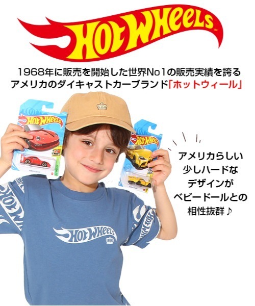 BABYDOLL（ベビードール） tシャツ HotWheels プリント Tシャツ 6889K