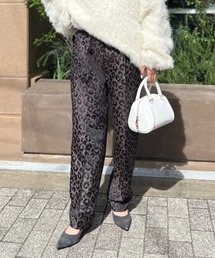 Rouge vif（ルージュ ヴィフ） パンツ ドットジャガードタックパンツ