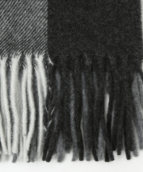 ABAHOUSE（アバハウス） マフラー イタリア製 ウール×カシミヤ