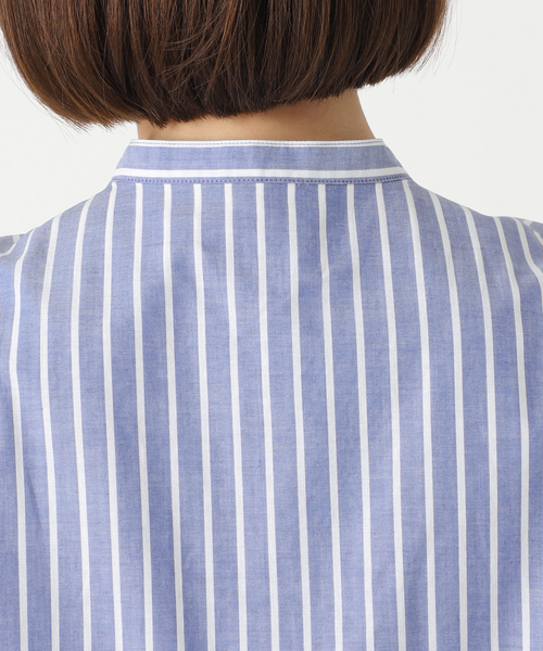 シャツ ブラウス ビッグラッフルスタンドシャツ JOURNAL