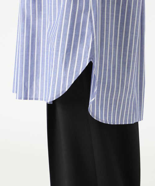 シャツ ブラウス ビッグラッフルスタンドシャツ JOURNAL