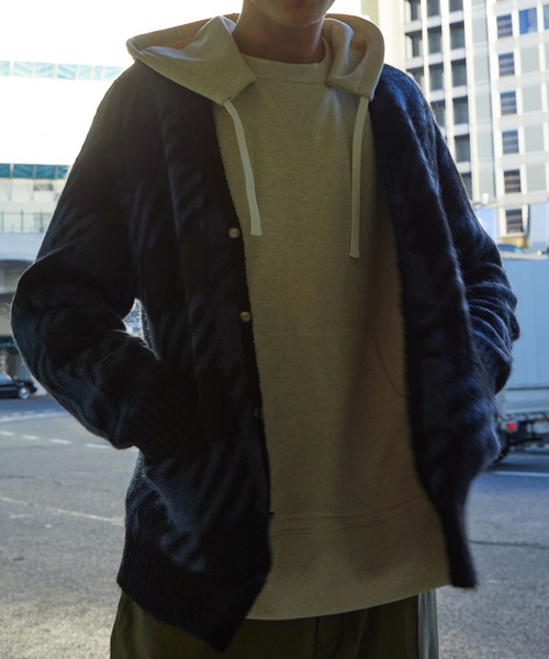 パーカー VINTAGE GAZETTE PULLOVER HOODIE / ヴィンテージ Vガゼット 