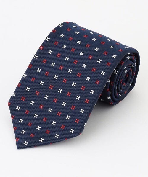 J.PRESS（J.プレス） ネクタイ 「FRESHERS COLLECTION」花小紋ネクタイ